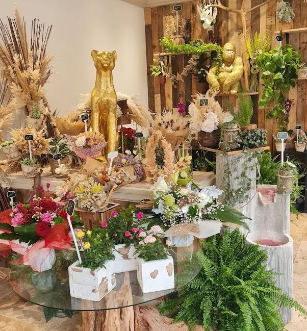 Intérieur fleuriste l'Art ô naturel