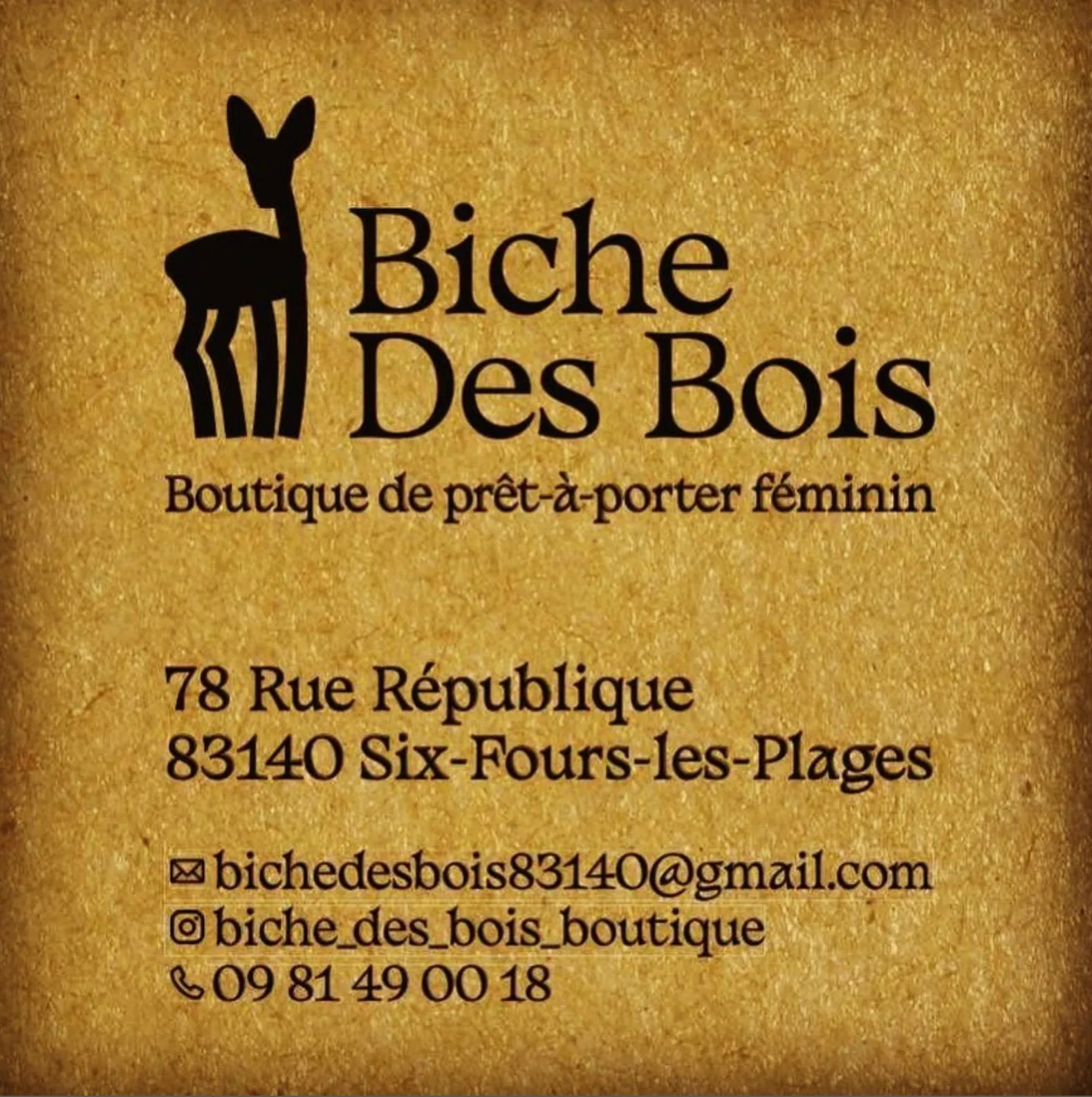 Logo Biche des bois à Six-Fours