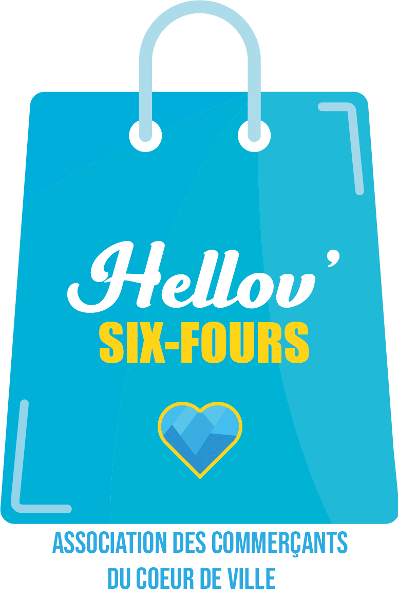 Logo Association des commerçants du centre-ville de Six-Fours : Hellov'Six-Fours